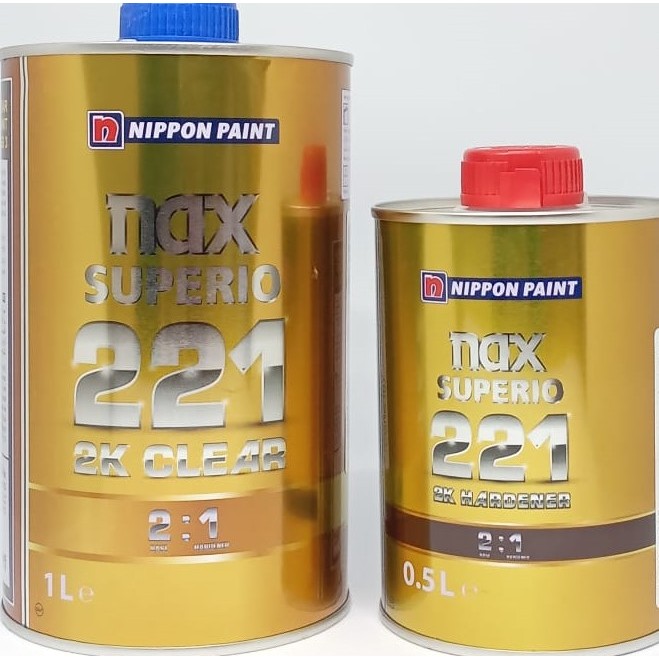 Nippon 221 Clear Nax Superio Automotive Paint, Packaging Size: 1L