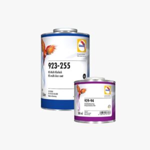 GLASURIT Clear Coat Set | 923-255 HS Multi Clear(1L) + 929-94 HS Topcoat Hardener(0.5L)